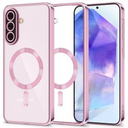 Pouzdro Tech-Protect MagFlex MagSafe Case pro Samsung Galaxy A56 5G růžové