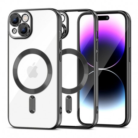 Pouzdro Tech-Protect MagShine MagSafe pro iPhone 15 černé
