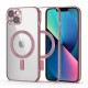 Pouzdro Tech-Protect MagShine MagSafe pro iPhone 13 růžové