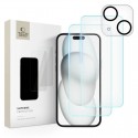 3x ochranné sklo 9H Tech-Protect Supreme Set 3-pack pro iPhone 15