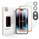 3x ochranné sklo 9H Tech-Protect Supreme Set 3-pack pro iPhone 16 Plus