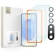3x ochranné sklo 9H Tech-Protect Supreme Set 3-pack pro Samsung Galaxy S25