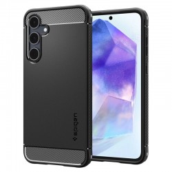 Pouzdro Spigen Rugged Armor pro Samsung Galaxy A55 5G matně černé