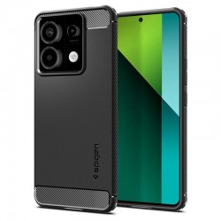 Pouzdro Spigen Rugged Armor pro Xiaomi Redmi Note 13 Pro 5G matně černé