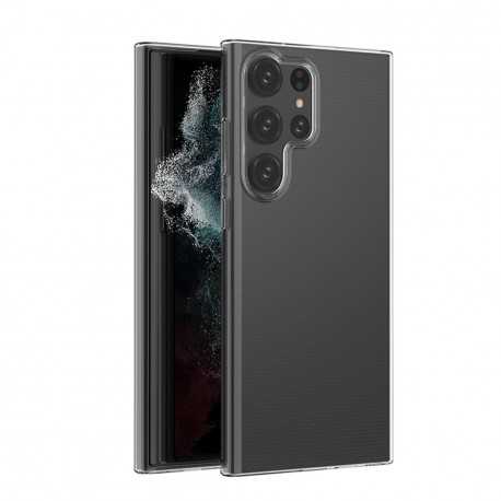 Silikonové pouzdro AntiShock pro Samsung Galaxy S23 Ultra čiré