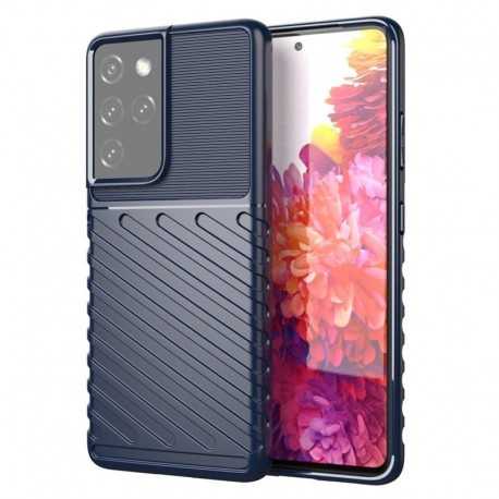 Silikonové pouzdro Thunder Case pro Samsung Galaxy S23 Ultra modré