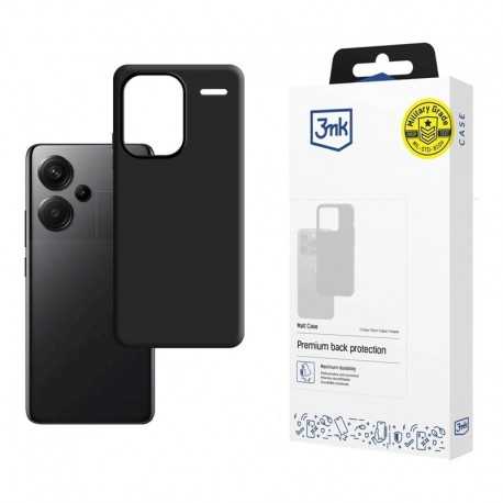 Silikonové pouzdro 3mk Matt Case pro Xiaomi Redmi Note 13 Pro+ 5G černé