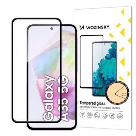 Tvrzené sklo Wozinsky Full Glue pro Samsung Galaxy A16 / A16 5G černé