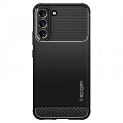 Pouzdro Spigen Rugged Armor pro Samsung Galaxy S22 matně černé
