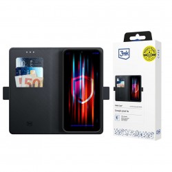 Kožená peněženka 3mk Wallet Case pro Google Pixel 9a černá
