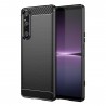 Silikonové pouzdro Carbon Case pro Sony Xperia 1 V černé