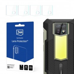4x tvrzené sklo na kameru 3mk Lens Glass pro Ulefone Armor 24