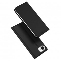 Flipové pouzdro Dux Ducis Skin Premium pro iPhone 16e černé