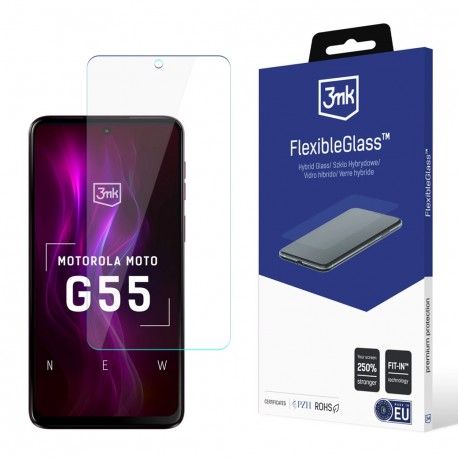 3mk FlexibleGlass ochranné sklo na displej pro Motorola Moto G55 5G