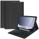 Pouzdro s klávesnicí Tech-Protect pro Samsung Galaxy Tab A9+ černé