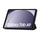 Smart pouzdro Tech-Protect pro Samsung Galaxy Tab A9 černé