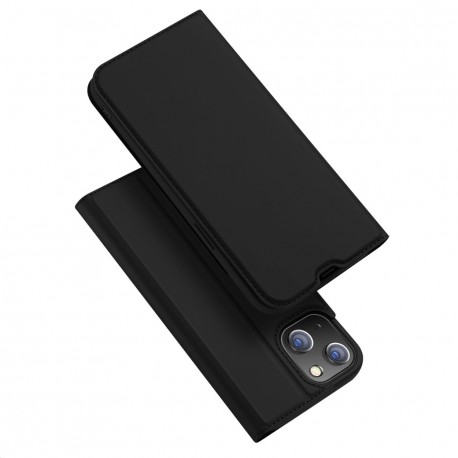 Flipové pouzdro Dux Ducis Skin Premium pro iPhone 13 / 14 černé