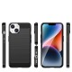 Silikonové pouzdro Carbon Case pro iPhone 14 černé