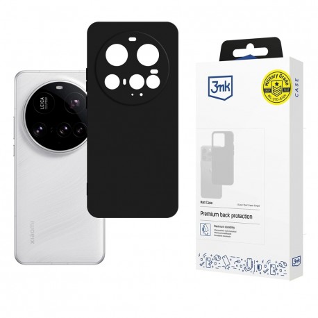 Silikonové pouzdro 3mk Matt Case pro Xiaomi 15 Ultra černé