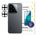 2x Tvrzené sklo na fotoaparát 9H pro Xiaomi Redmi Note 14 Pro 5G černé