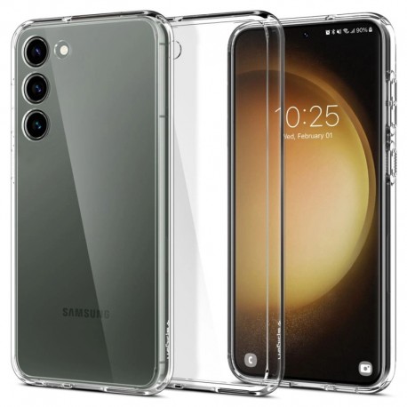 Kryt Spigen Ultra Hybrid Case pro Samsung Galaxy S23 čirý