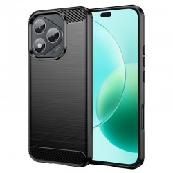 Silikonové pouzdro Carbon Case pro Honor 400 Lite 5G černé