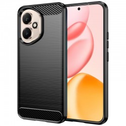 Silikonové pouzdro Carbon Case pro Honor 400 černé