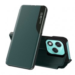 Flipové pouzdro Eco Leather View Case pro Honor 400 Lite 5G zelené