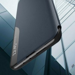 Flipové pouzdro Eco Leather View Case pro Honor 400 Lite 5G fialové