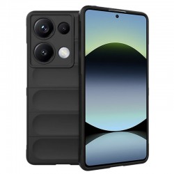 Silikonové pouzdro Magic Shield pro Xiaomi Redmi Note 14S černé