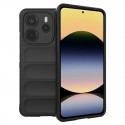Silikonové pouzdro Magic Shield pro Xiaomi Redmi Note 14 4G černé