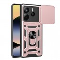 Armor odolné pouzdro CamShield pro Xiaomi Redmi Note 14 4G růžové