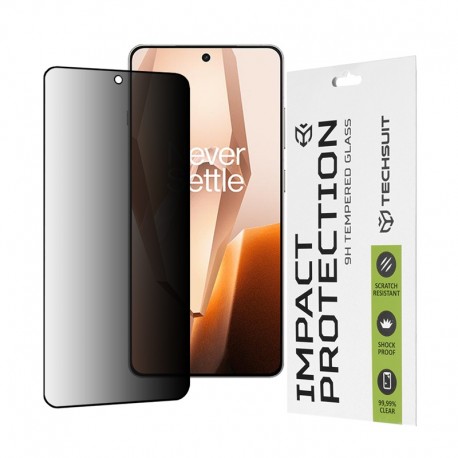 Anti-Spy zatmavovací tvrzené sklo 9H pro OnePlus 13R 5G