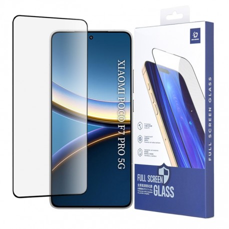 3D ochranné tvrzené sklo Dux Ducis pro Poco F7 Pro / F7 Ultra černé