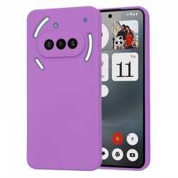 Silikonové pouzdro pro Nothing Phone (3a) fialové