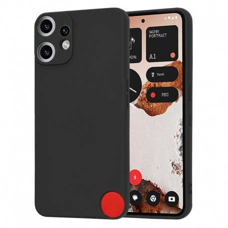 Silikonové pouzdro pro Nothing CMF Phone 2 Pro černé