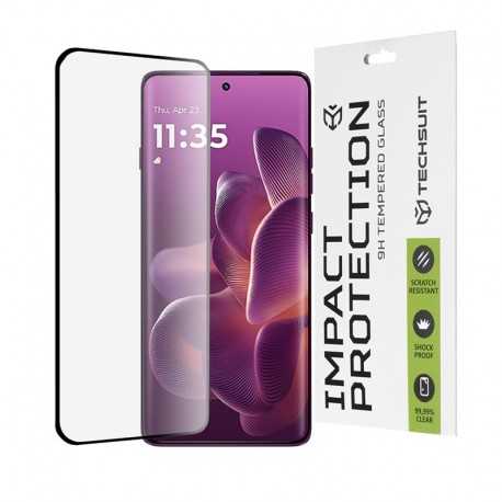 3D ochranné tvrzené sklo Full Cover pro Motorola Edge 60 Pro černé