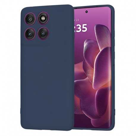 Techsuit silikonové pouzdro pro Motorola Edge 60 Pro modré