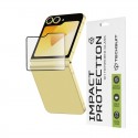 3D ochranné tvrzené sklo Full Cover pro Samsung Galaxy Z Flip6 černé