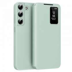 Techsuit pouzdro Smart View pro Samsung Galaxy S22 5G zelené