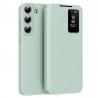Techsuit pouzdro Smart View pro Samsung Galaxy S22 5G zelené
