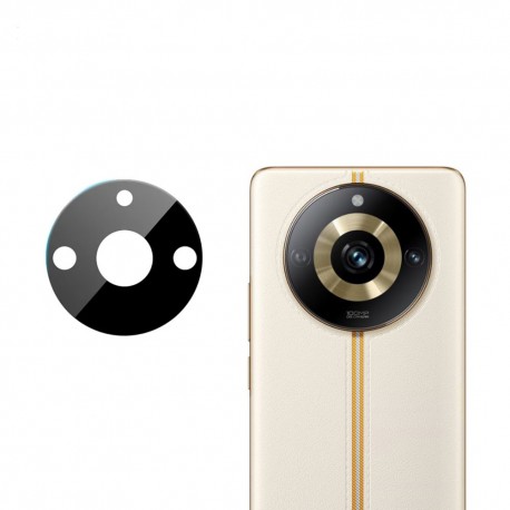 Tvrzené sklo na fotoaparát 9H pro Realme 11 Pro 5G / 11 Pro+ 5G černé