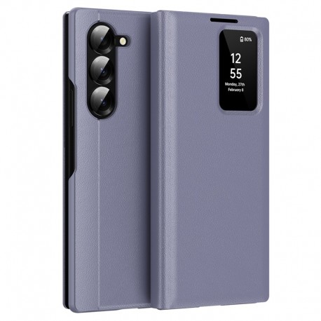 Techsuit pouzdro Smart View pro Samsung Galaxy Z Fold5 fialové