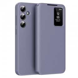 Techsuit pouzdro Smart View pro Samsung Galaxy S23 FE fialové