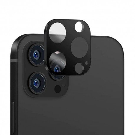 Tvrzené sklo na fotoaparát 9H pro iPhone 14 Pro / 14 Pro Max černé