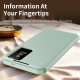 Techsuit pouzdro Smart View pro Samsung Galaxy A56 5G zelené