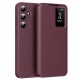 Techsuit pouzdro Smart View pro Samsung Galaxy A56 5G červené