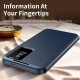 Techsuit pouzdro Smart View pro Samsung Galaxy A56 5G modré