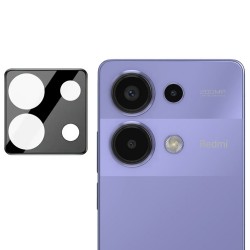 Tvrzené sklo na fotoaparát 9H pro Xiaomi Redmi Note 13 Pro 4G / Poco M6 Pro 4G černé