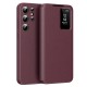 Techsuit pouzdro Smart View pro Samsung Galaxy S22 Ultra 5G červené